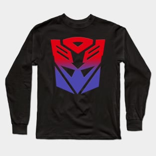 Autobot & Decepticon Symbol Fusion Long Sleeve T-Shirt